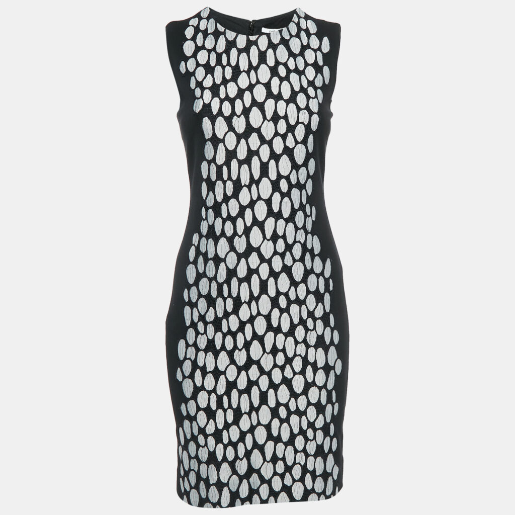 luxury-women-diane-von-furstenberg-used-clothes-p1093443-006 Diane Von Furstenberg Black Jersey Tilda Mini Dress S