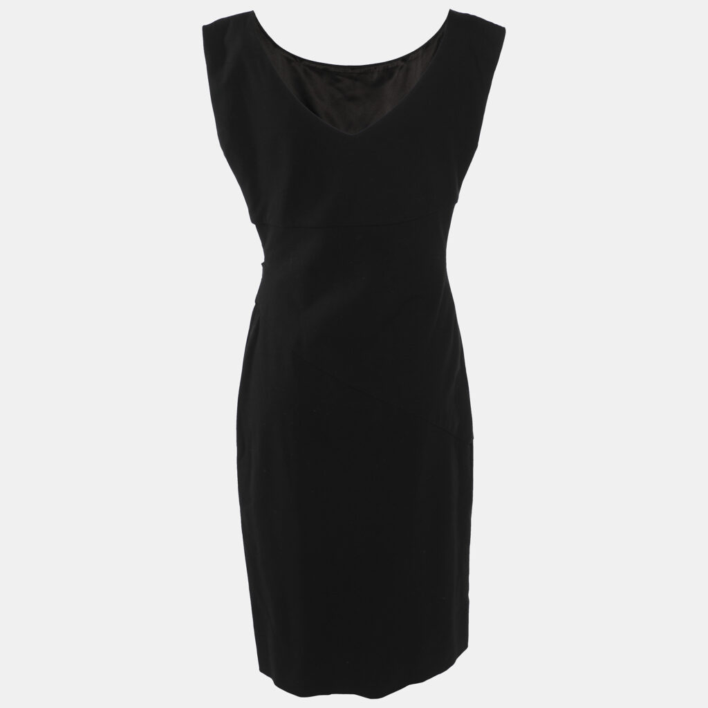 luxury-women-diane-von-furstenberg-used-clothes-p1147163-001.jpg Diane Von Furstenberg Black Jersey Dress M