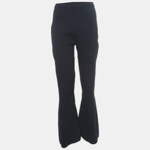 Dion Lee Black Knit Wide Leg Pants L