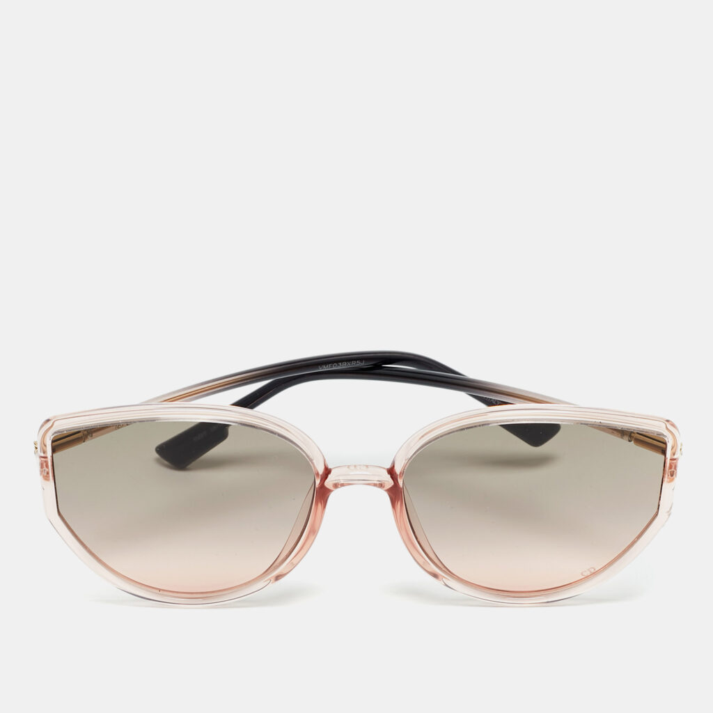 Dior Peach Gradient SoStellaire4 Oversized Sunglasses