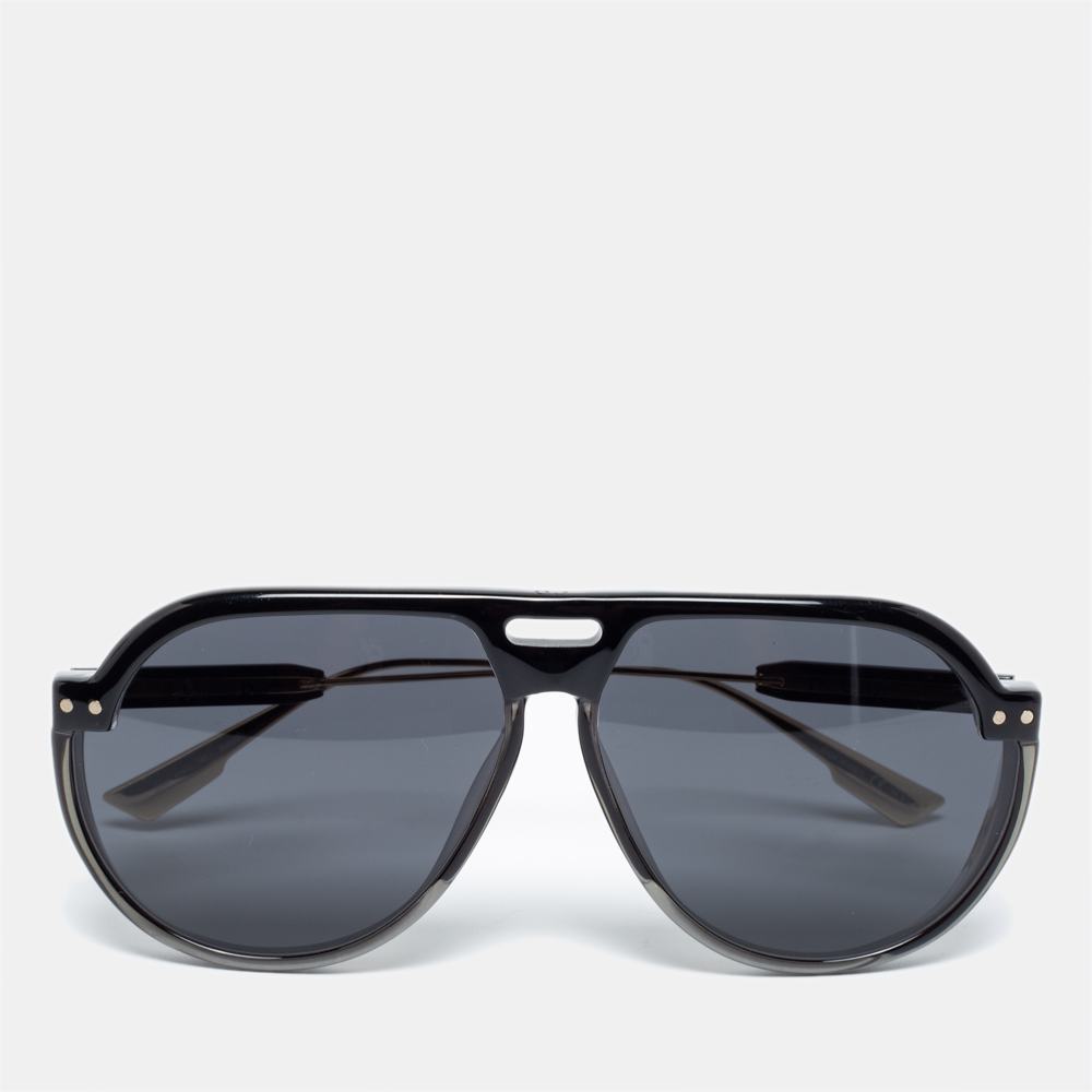 Dior Black DiorClub3 Aviator Sunglasses