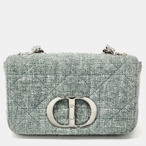 Christian Dior Linen Caro Small Bag