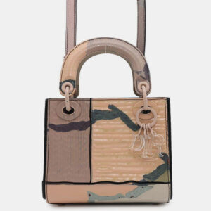 Dior Multicolor Leather Lady Dior Shoulder Bag