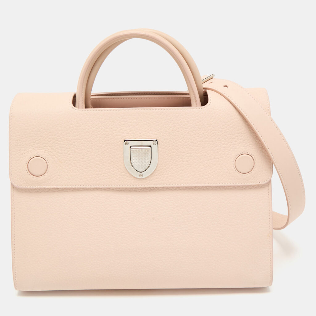 luxury-women-dior-used-handbags-p1156008-007 Dior Beige Leather Medium Diorever Tote