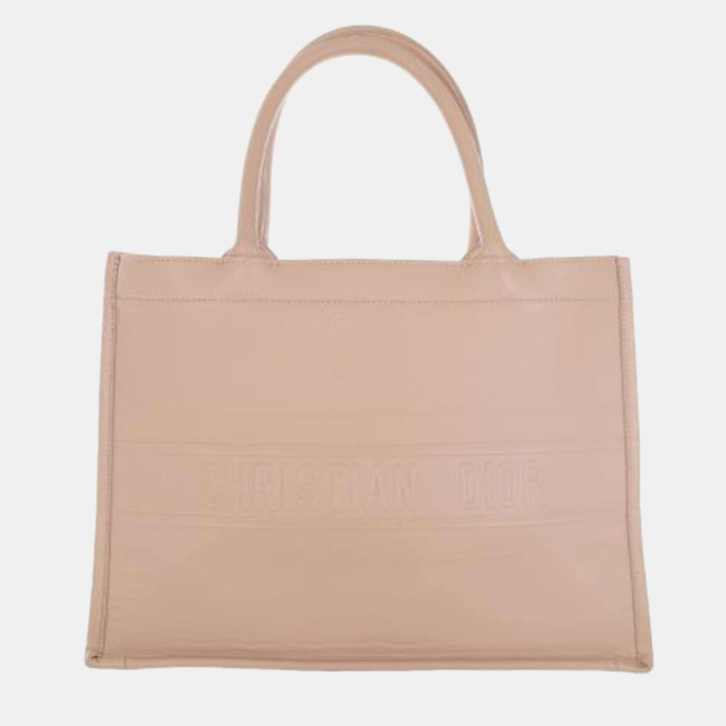 luxury-women-dior-used-handbags-p982118-003 Dior Nude Leather Medium Book Tote Bag