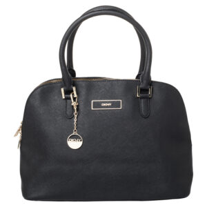 Dkny Black Leather Satchel