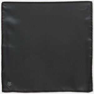 Dolce & Gabbana Dark Grey Silk Pocket Handkerchief