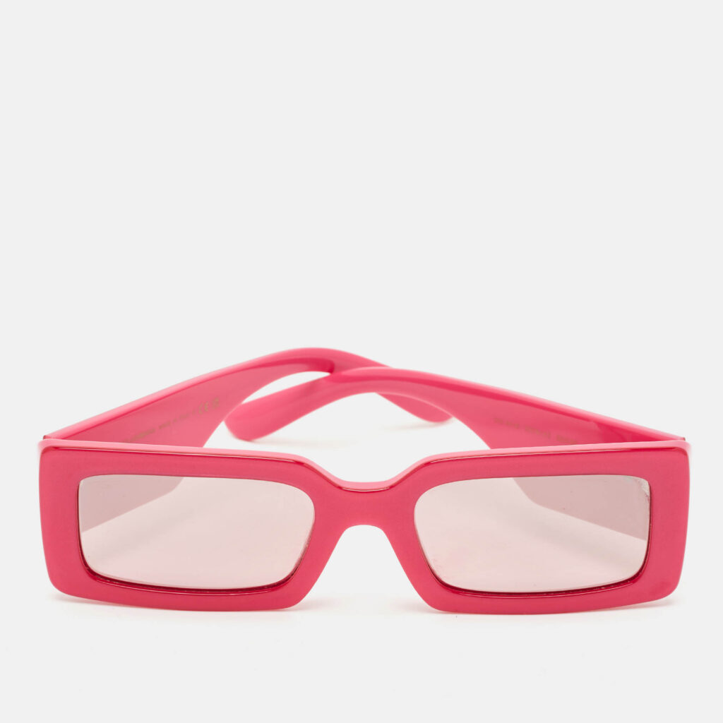 luxury-women-dolcegabbana-used-accessories-p1162016-004 Dolce & Gabbana Pink Mirrored DG4416 Frame Square Sunglasses