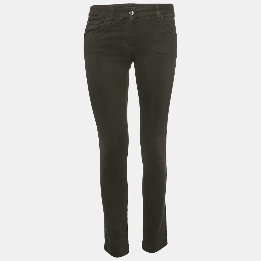Dolce & Gabbana Black Denim Slim Fit Jeans S