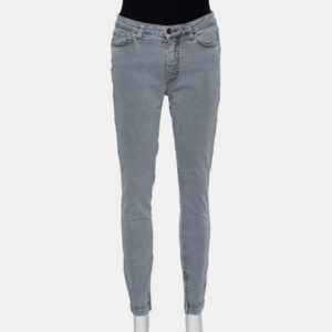 Dolce & Gabbana Navy Blue Denim Distressed Kate Jeans M