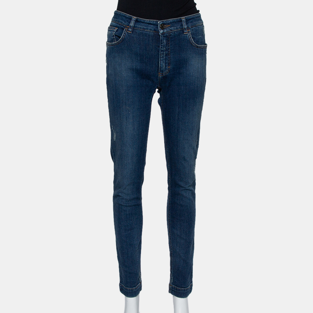 luxury-women-dolcegabbana-used-clothes-p423676-010 Dolce & Gabbana Blue Denim Skinny Audrey Jeans M