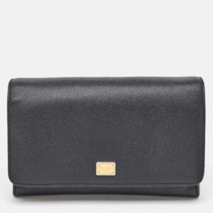 Tom Ford Black Leather Box Shoulder Bag