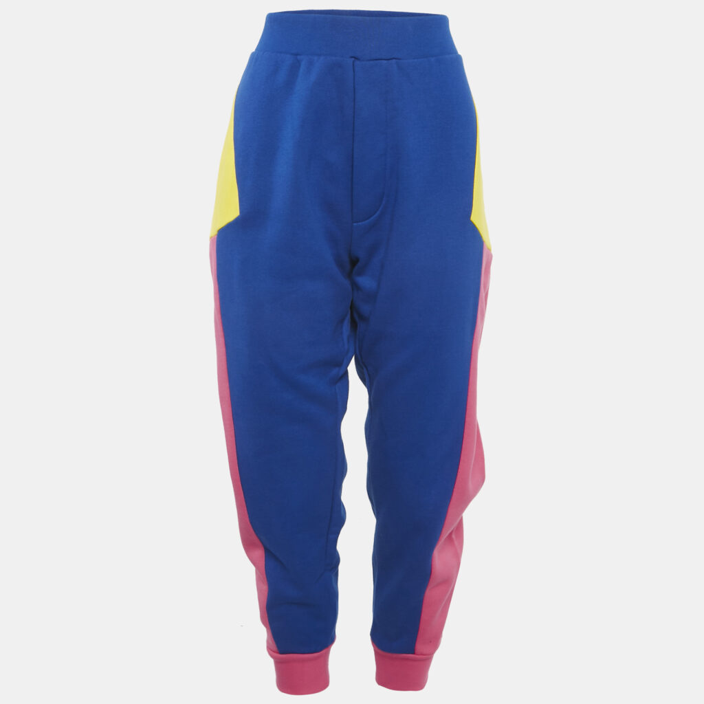 Dsquared2 Colorblocked Cotton Ski Joggers XL