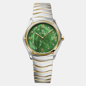 Ebel Green Stainless Steel Sport Classic 1216545 Quartz Women's Wristwatch 33mm
