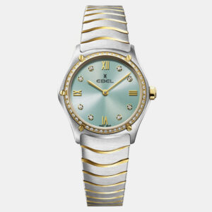 Ebel Green Stainless Steel Sport Classic 1216559 Quartz Women's Wristwatch 29 mm