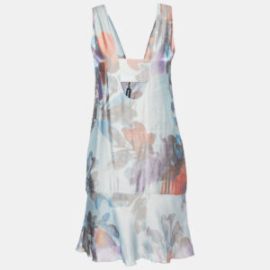 Emporio Armani Multicolor Printed Sleeveless Mini Dress S