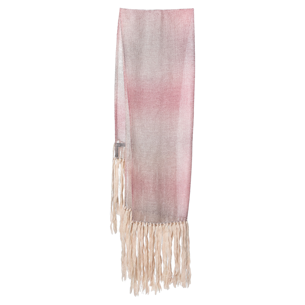 luxury-women-emporio-armani-used-accessories-p594530-005-2 Emporio Armani Ombre Mohair & Silk Fringed Scarf