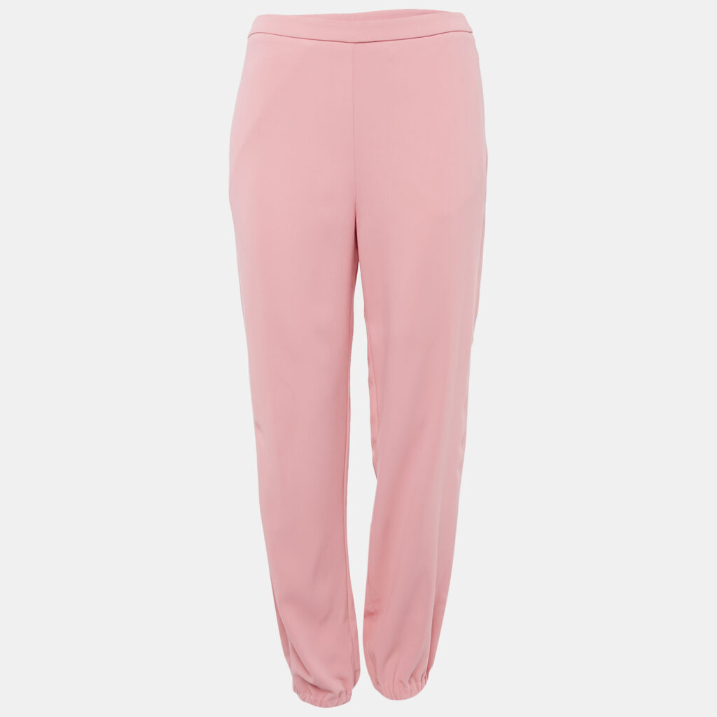 luxury-women-emporio-armani-used-clothes-p1108215-003 Emporio Armani Pink Crepe Trousers S