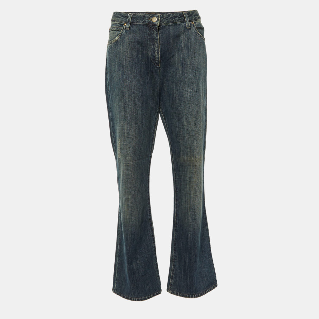 Emporio Armani Blue Washed Denim Jeans L Waist 31"