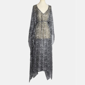 Ermanno Scervino Printed Silk Kaftan IT 46