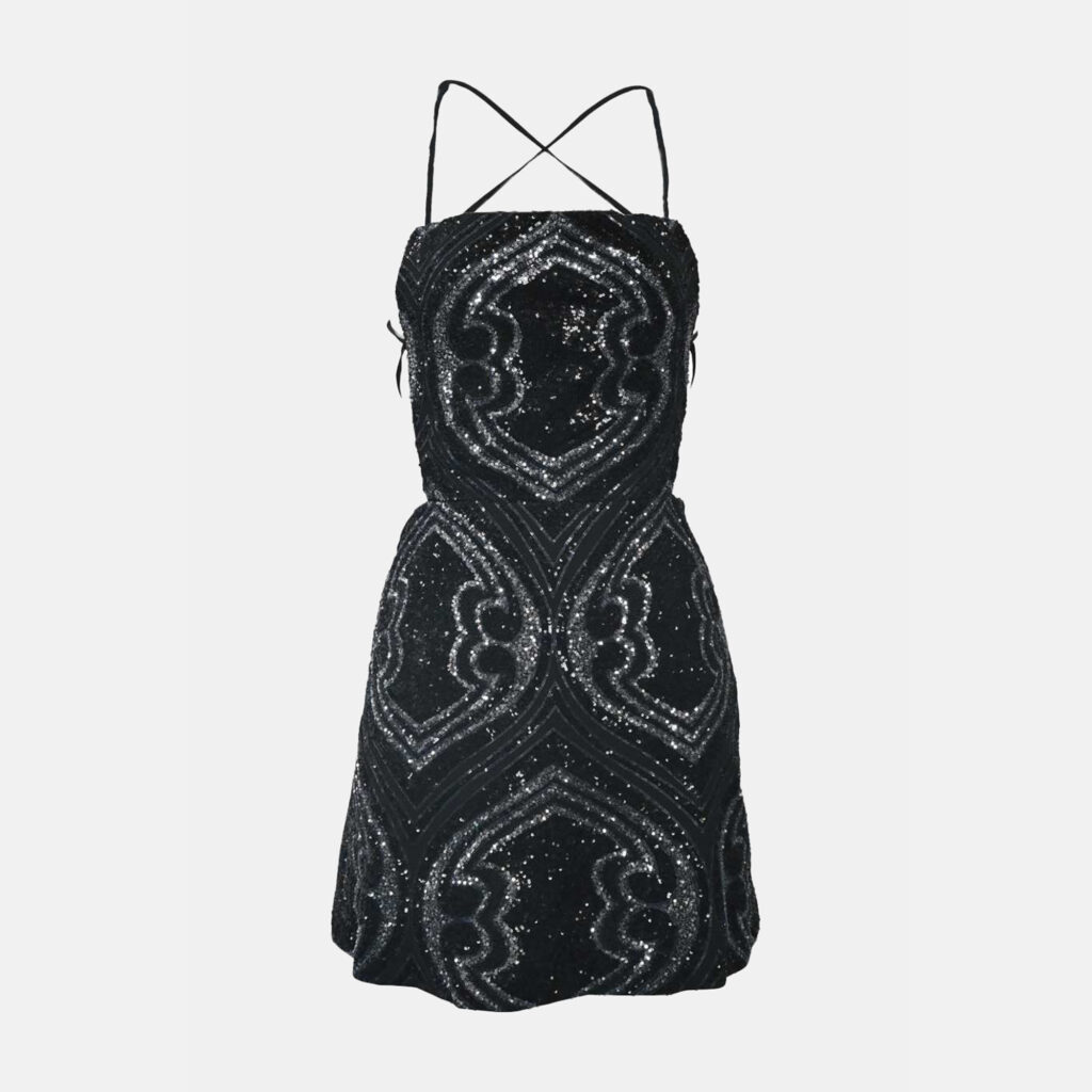 luxury-women-etro-new-clothes-p1124075-001 Etro Multicolor Sequin Emberllished Mini Dress IT 40