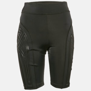 Fendi Black FFreedom Jersey Cycling Shorts S