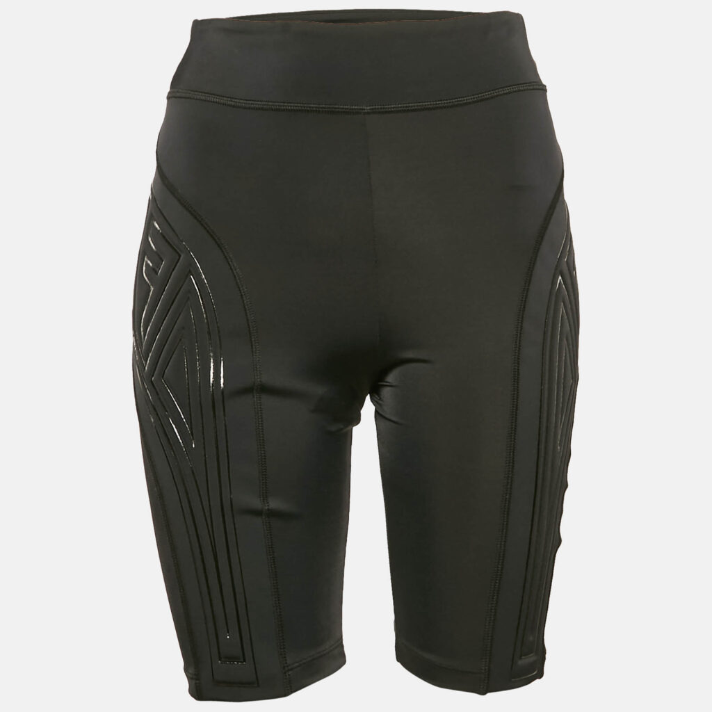 Fendi Black FFreedom Jersey Cycling Shorts S