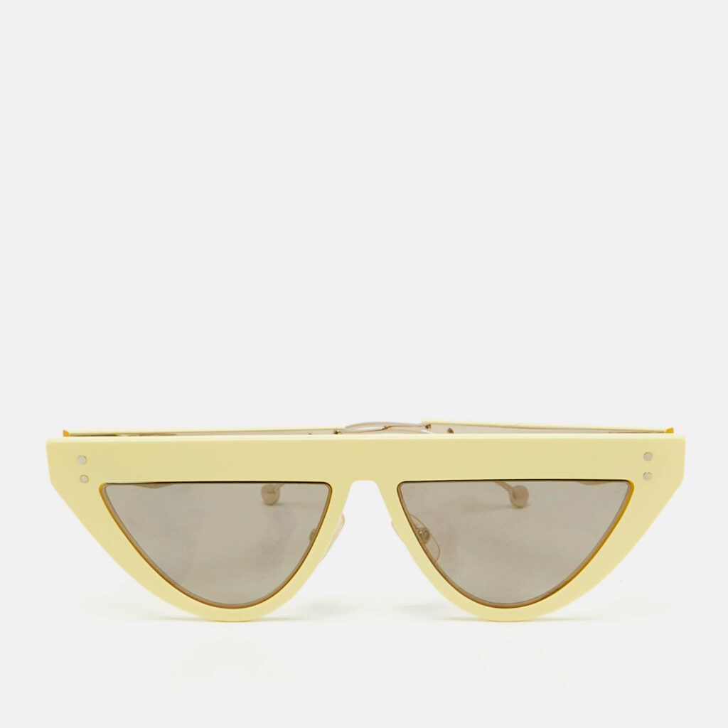 luxury-women-fendi-used-accessories-p1124912-005 Fendi Yellow Black FF 0371/S Defender Sunglasses