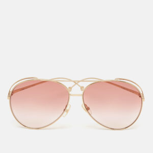 Fendi Pink/Gold Gradient FF0286/S Aviator Sunglasses