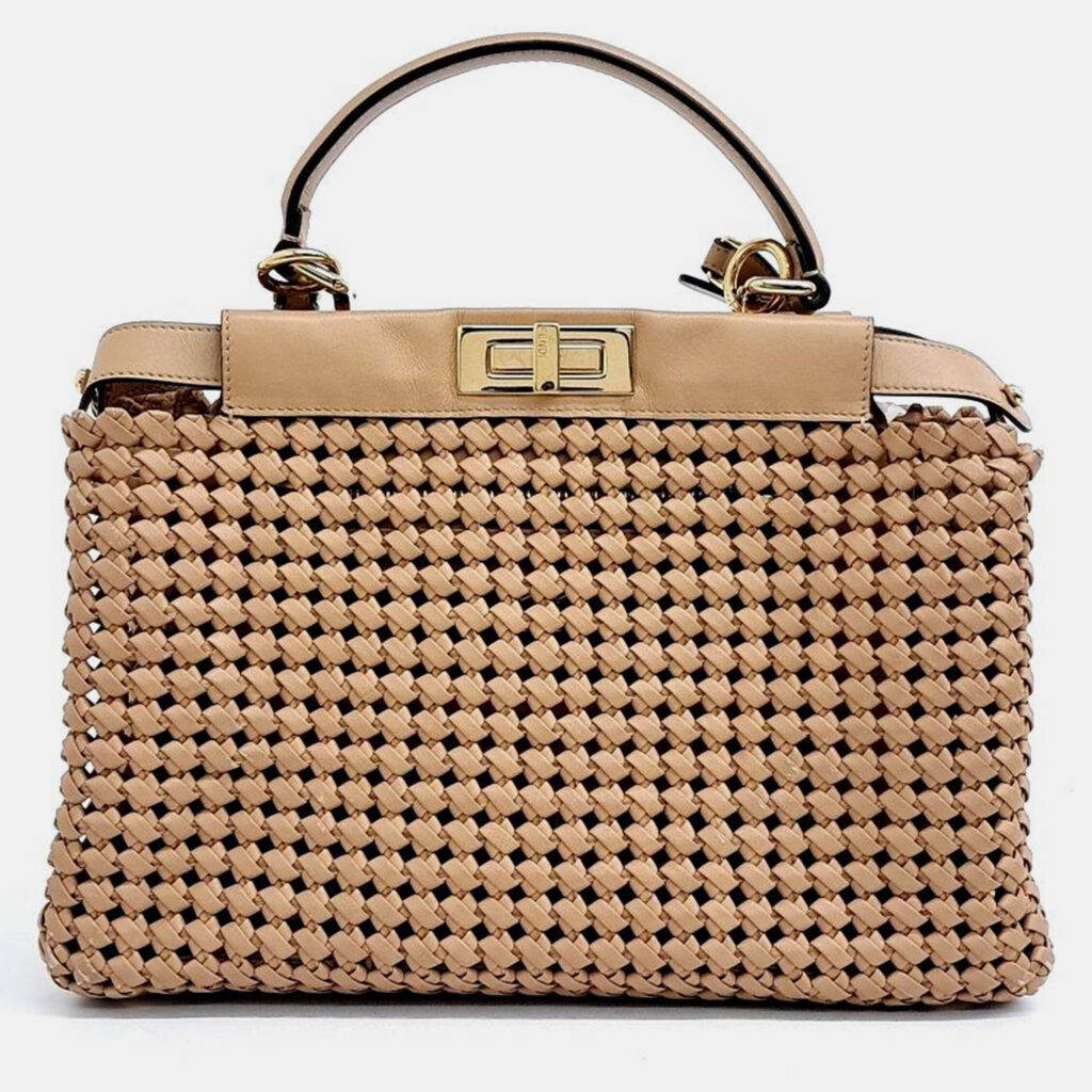 luxury-women-fendi-used-handbags-p1025912-002 Fendi Interlace Peekaboo Medium bag