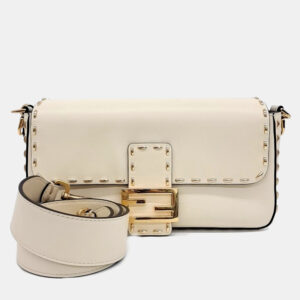 Dior Blue Fabric Tears Saddle Strap Bag
