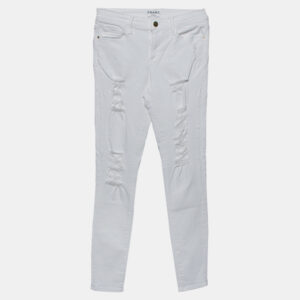 Frame White Denim Le Skinny de Jeanne Jeans M
