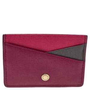 Furla Tricolor Leather Card Holder