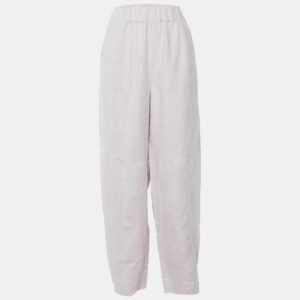 Ganni Pale Purple Hemp Baggy Trousers XL