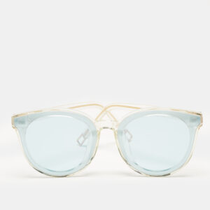 Gentle Monster Blue Black Peter Round Sunglasses