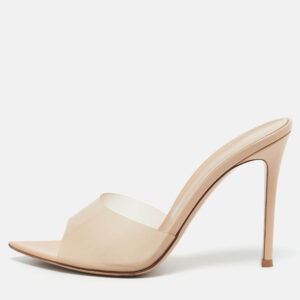gianvito rossi transparent pvc elle mules size 39