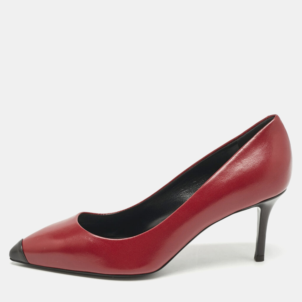 luxury-women-giuseppe-zanotti-new-shoes-p1153029-007 Giuseppe Zanotti Red Leather Lucrezia Pumps Size 37