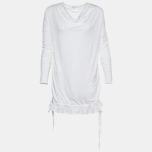 Givenchy White Knit Full Sleeve Top S