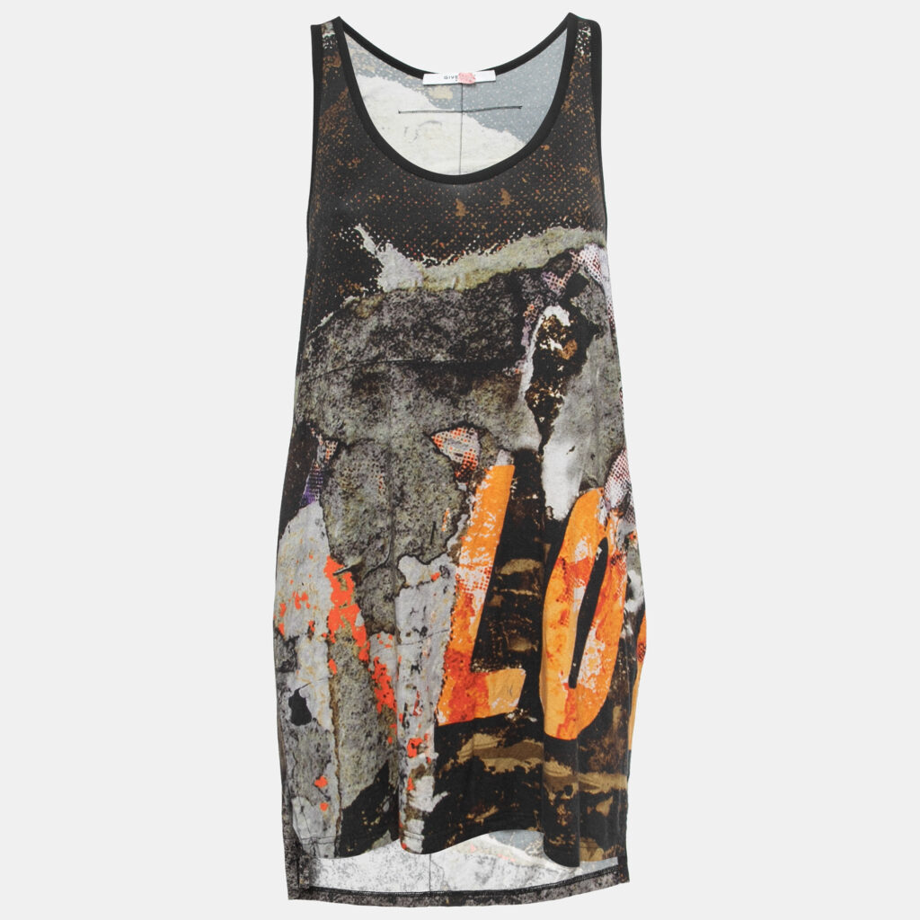 luxury-women-givenchy-used-clothes-p861279-002 Givenchy Multicolor Printed Knit Tunic M
