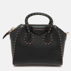Givenchy Black Leather Mini Antigona Satchel