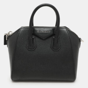 Givenchy Black Leather Mini Antigona Satchel