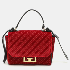 givenchy red velvet mini eden shoulder bag