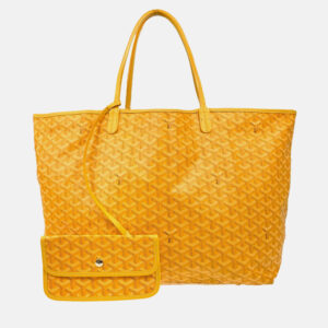Goyard St.Louis GM Yellow Tote Bag