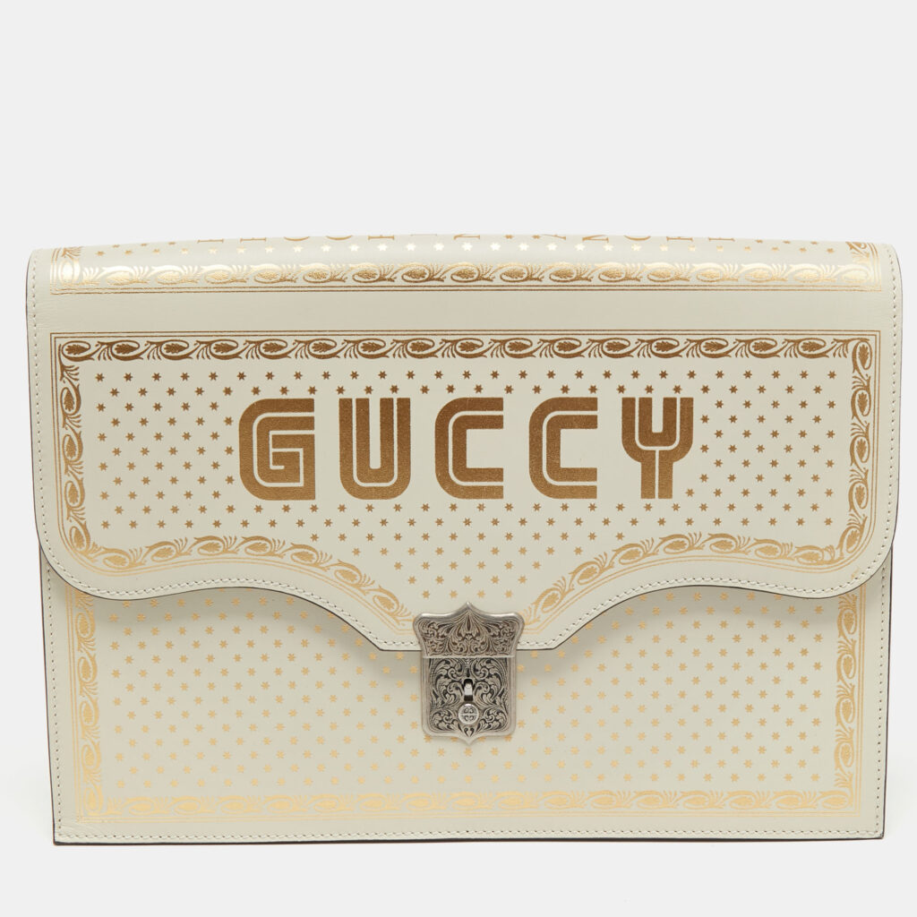 luxury-women-gucci-new-handbags-p757687-014 Gucci Off White Leather Guccy Portfolio Clutch