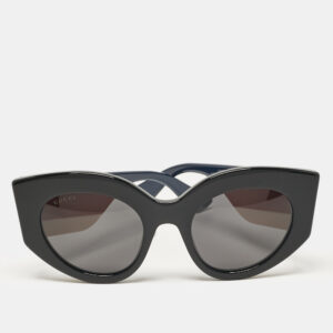 Gucci Black GG0275S Web Cat Eye Sunglasses