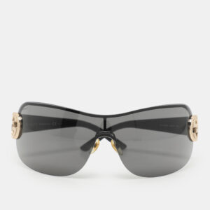 gucci black gg 2890/s shield sunglasses