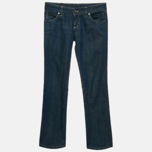 Gucci Navy Blue Denim Straight Leg Jeans S Waist 28"