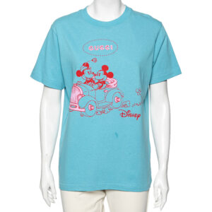 Gucci x Disney Blue Cotton printed Short Sleeve T-Shirt M