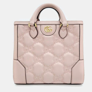 Bottega Veneta Pink Leather Cassette Shoulder Bag