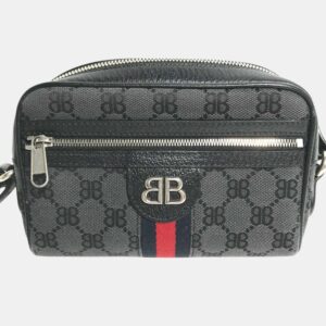 Gucci x Balenciaga Black Pochette Crossbody bag